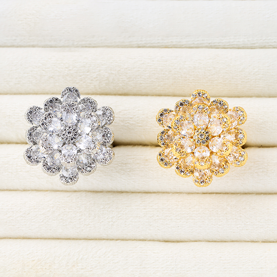 flower diamond ring